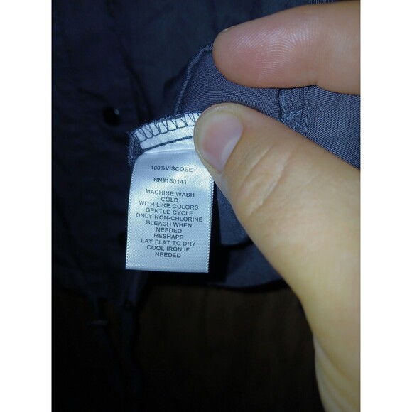 Daily Thread Charcoal Jacket Womens Size Large Viscose NWT Snap Buttons Zippered - Picture 4 of 16